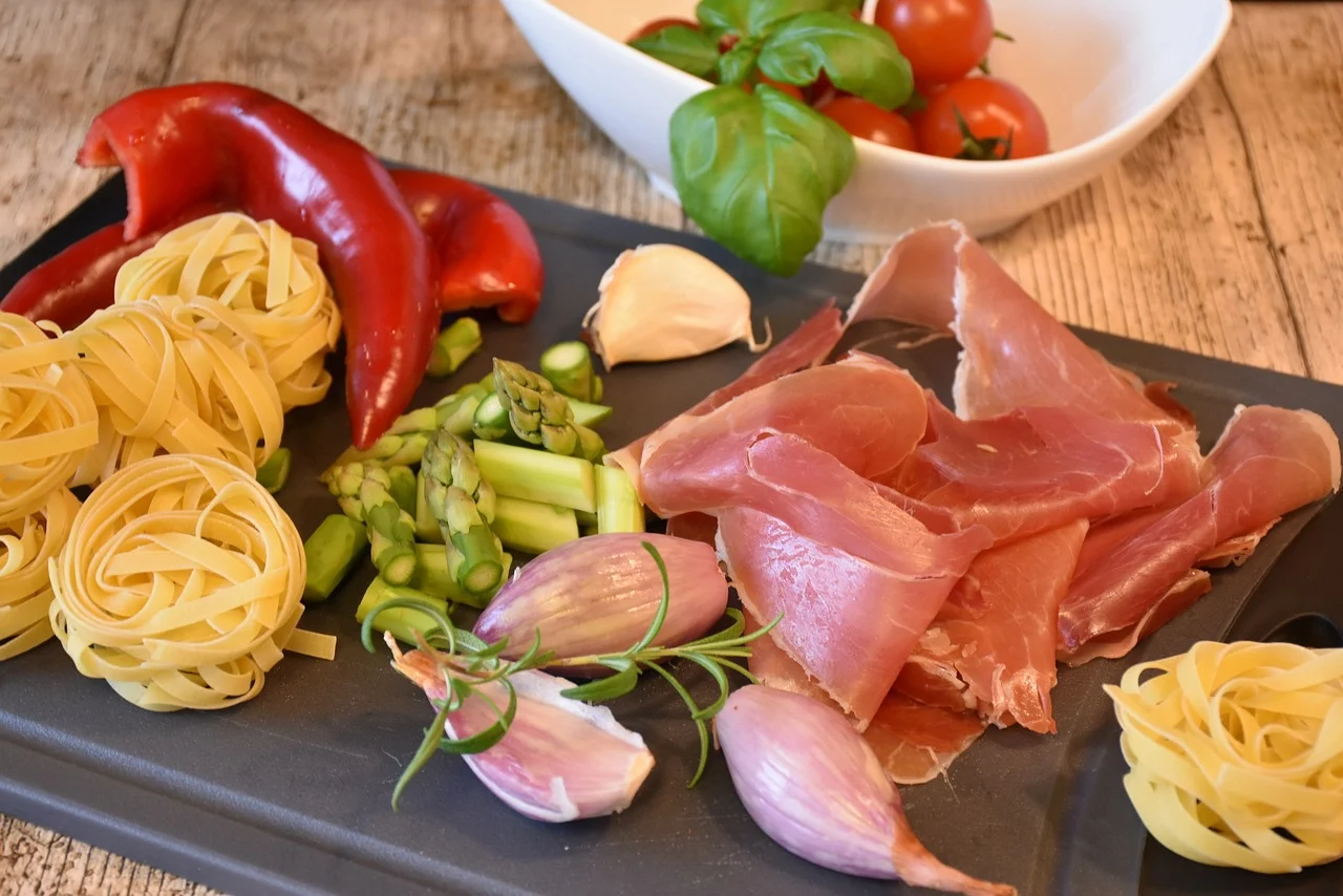イタリア料理の食材