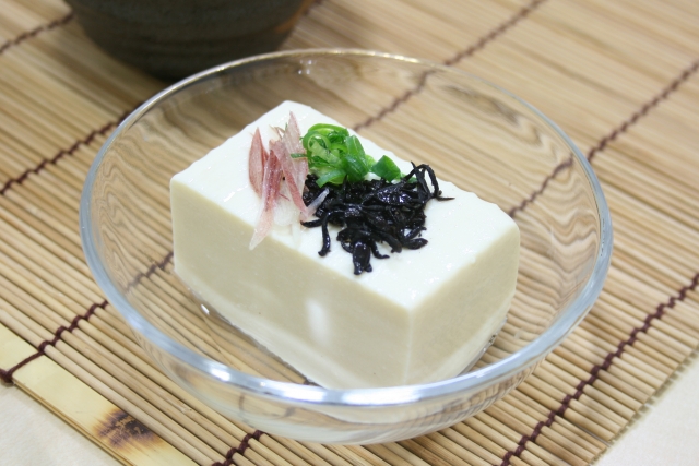 ひじきと豆腐の料理